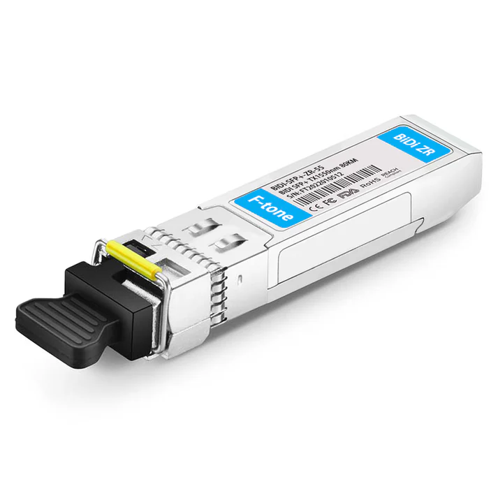 H3C SFP-XG-LH80-SM1490-BIDI Compatible 10G BX SFP+ BIDI TX1490nm/RX1550nm 80km LC SMF DDM Transceiver Module