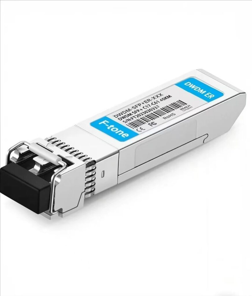 SFP-DW10G17-40C 10G DWDM SFP+ C17 100GHz 1563.86nm 40km LC SMF DDM Transceiver Module