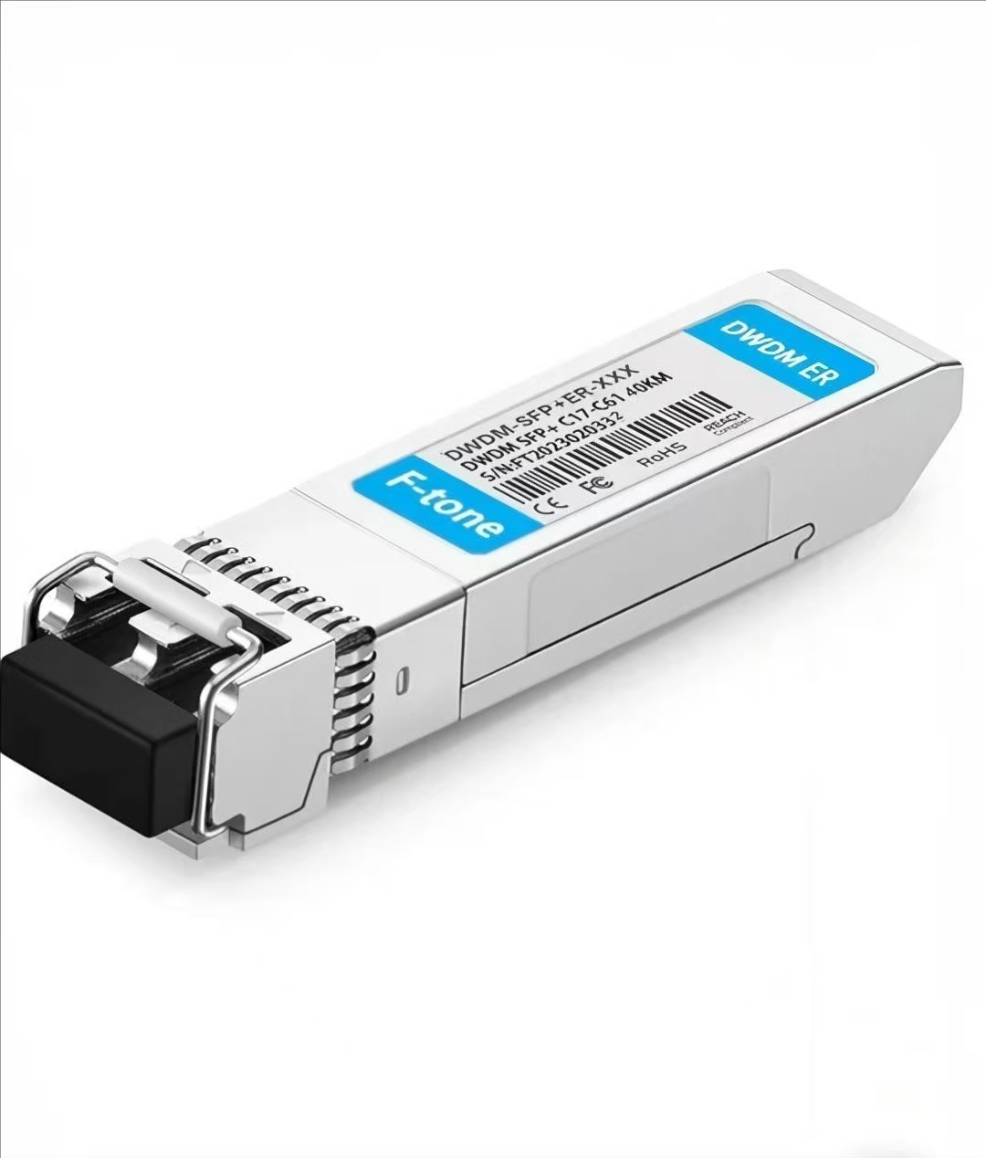 Juniper SFPP-10G-CT50-ZR Compatible 10G DWDM Tunable SFP+ 50GHz 1529.16nm~1568.36nm 80km LC SMF DDM Transceiver Module