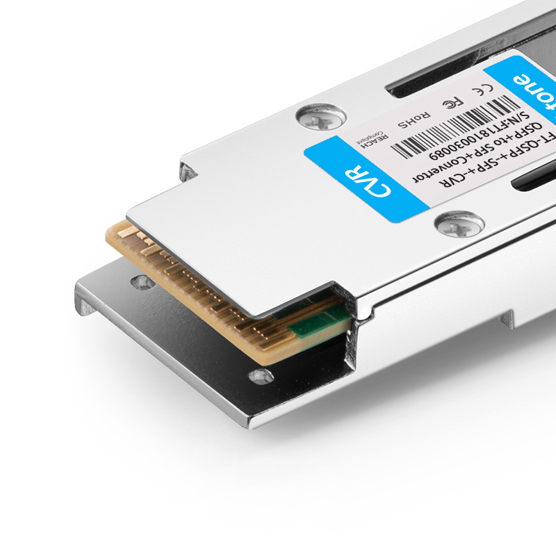 Juniper Networks CVR-QSFP-SFP10G Compatible 40G QSFP+ to SFP or SFP+ Adapter Converter Module