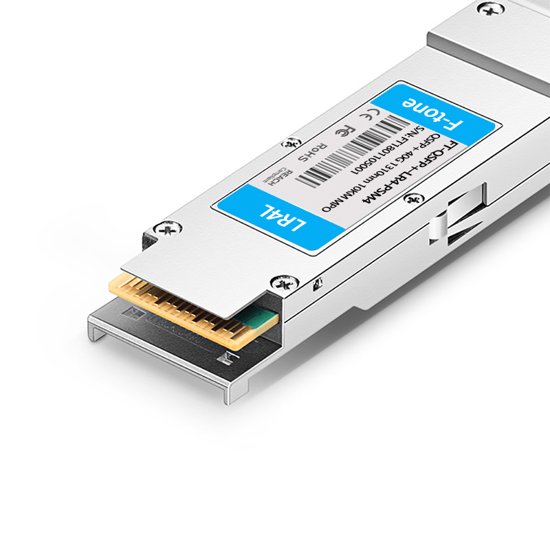 EdgeCore ET6401-PIR4 Compatible 40G QSFP+ PSM4 1310nm 1.4km MTP/MPO-12 DDM SMF Optical Transceiver Module