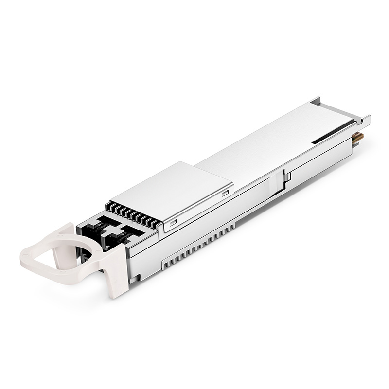 Q28-OD100G04-25C 100G QSFP28 O-band DWDM PAM4 Single Wave C04 1298.93nm 100GHz Duplex LC 25km DDM Optical Transceiver Module
