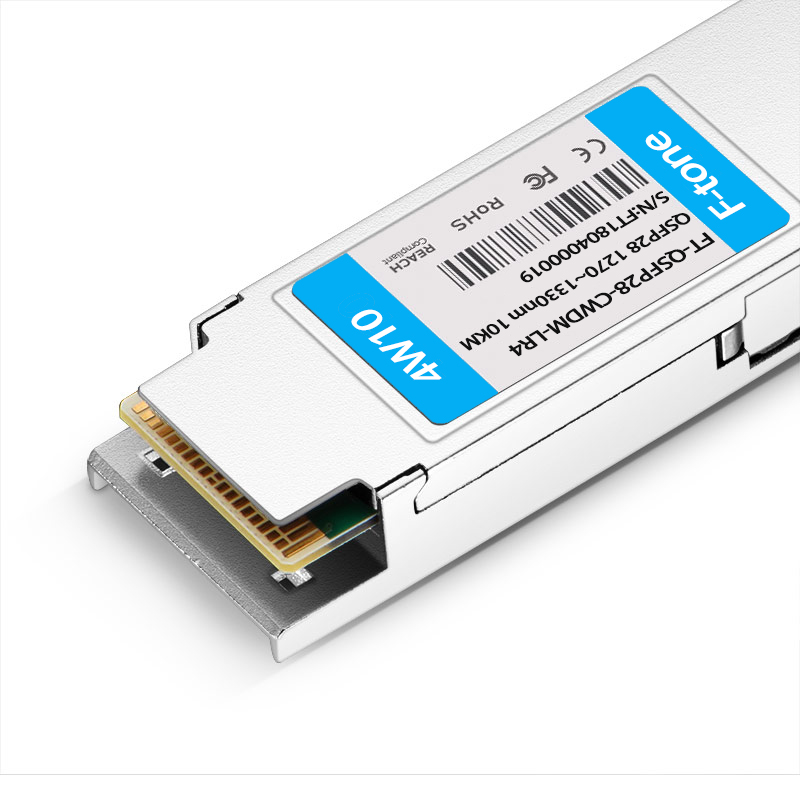HPE Aruba R0Z30A Compatible 100G QSFP28 CWDM4 Lite 1310nm 2km LC SMF DDM Transceiver Module