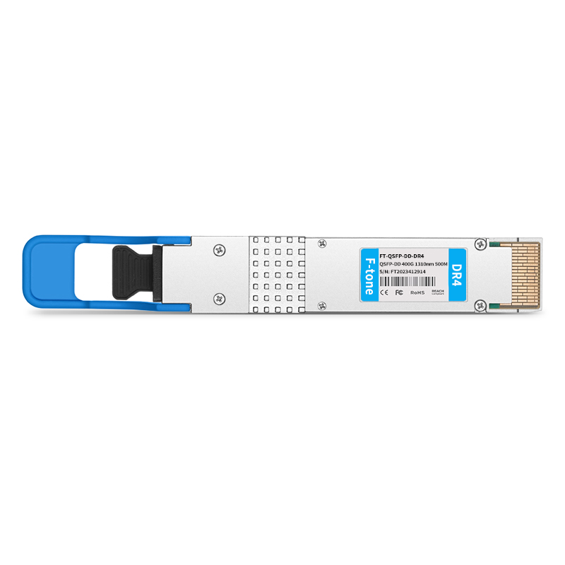 QSFP-DD-800G-DR4 800G QSFP-DD800 DR4 (200G per line) 1311nm 500M Dual MPO-12 SMF Transceivers