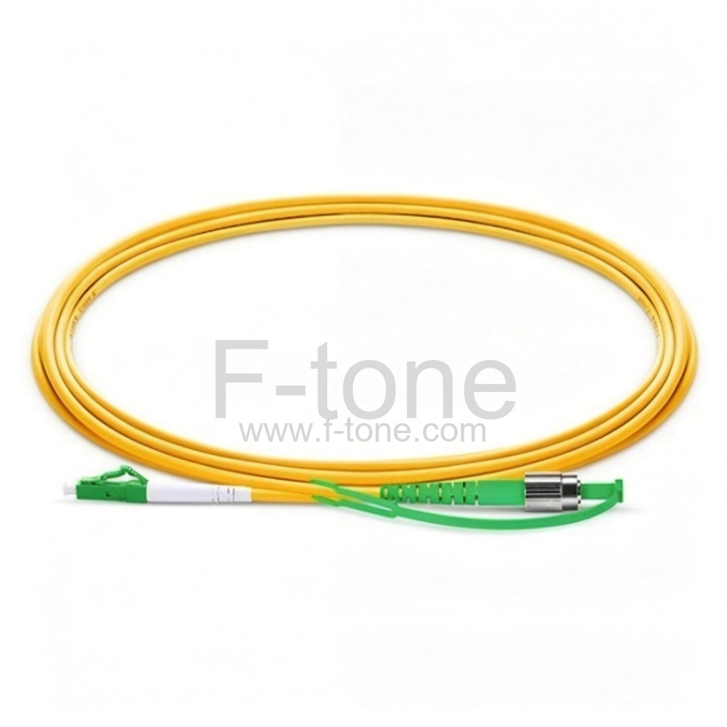 1米 FC APC 转 LC UPC 慢轴保偏PM光纤跳线 PM1550nm