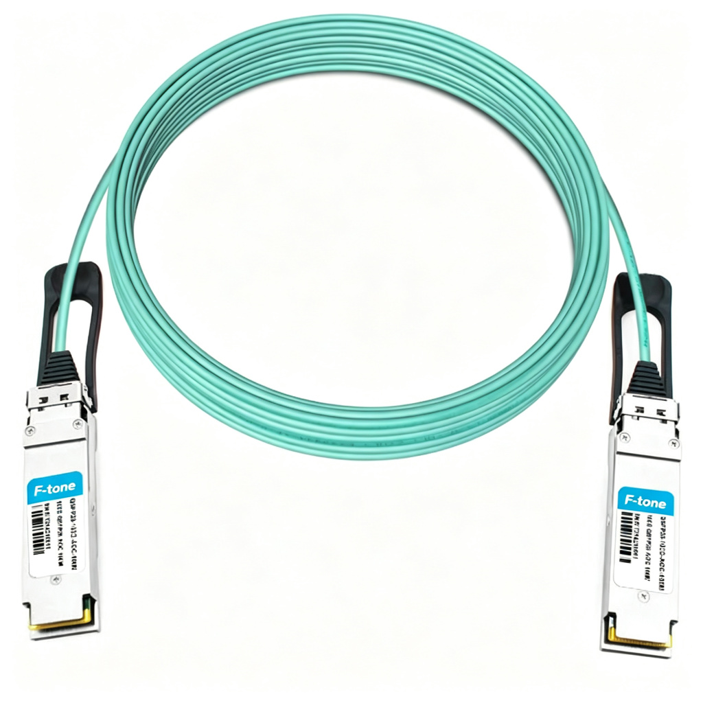 QSFP28-100G-AOC-100M 100m (328ft) 100G QSFP28 to QSFP28 Active Optical Cable