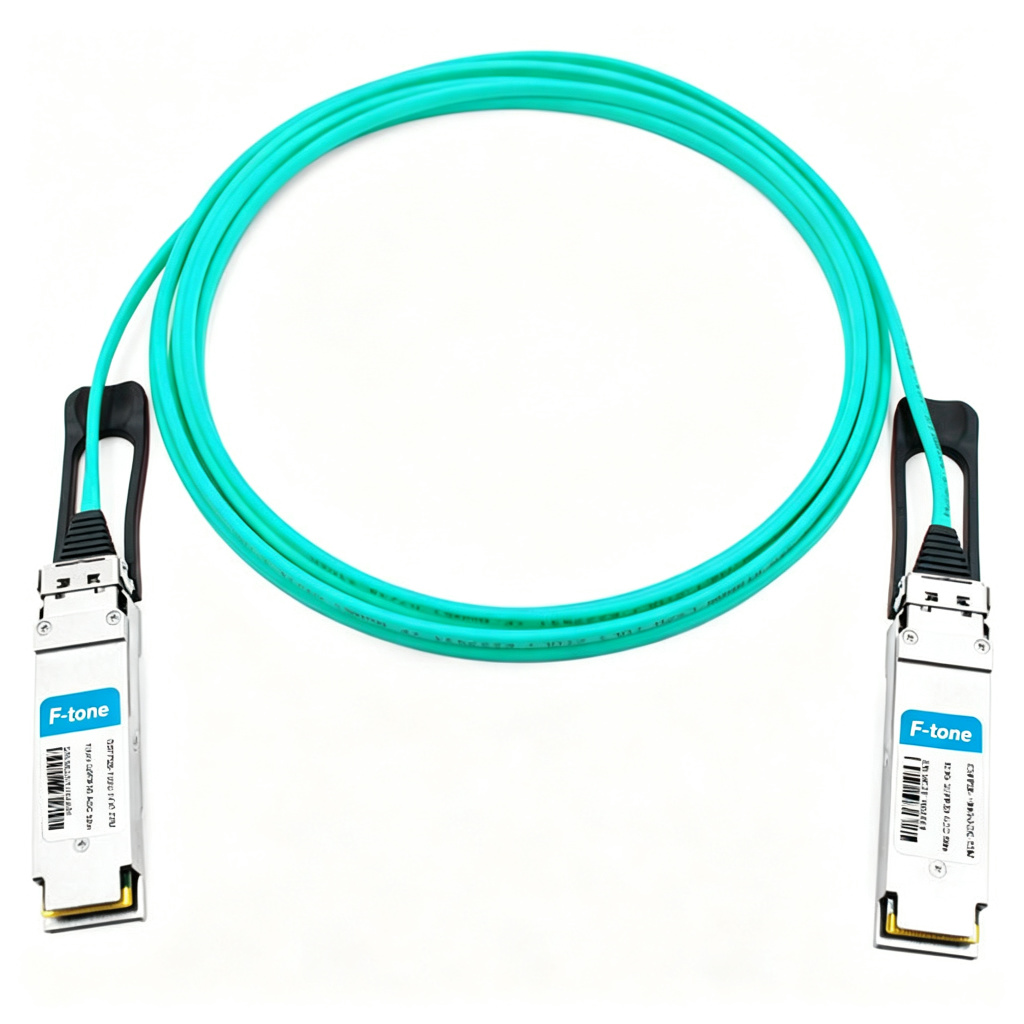 QSFP28-100G-AOC-50M 50m (164ft) 100G QSFP28 to QSFP28 Active Optical Cable