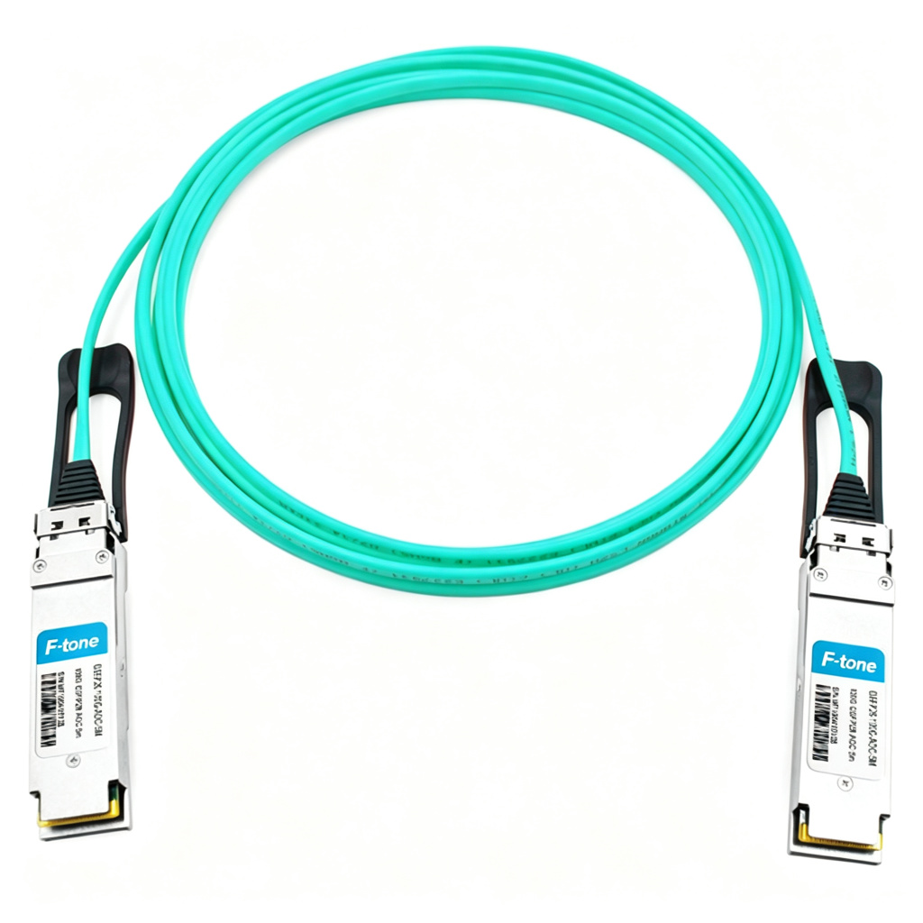 QSFP28-100G-AOC-5M 5m (16ft) 100G QSFP28 to QSFP28 Active Optical Cable