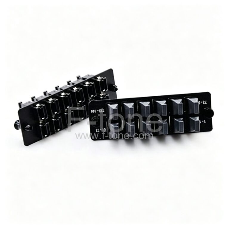 12端口 MPO/MTP光纤适配器面板,适用于 Panduit Opticom 或 QuickNet 配线架和光纤外壳