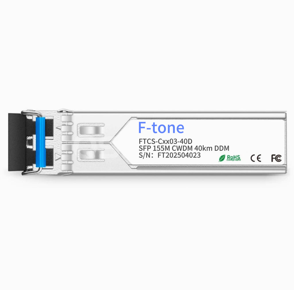 SFP 155M 1270-1610nm CWDM 120KM DDM 光模块