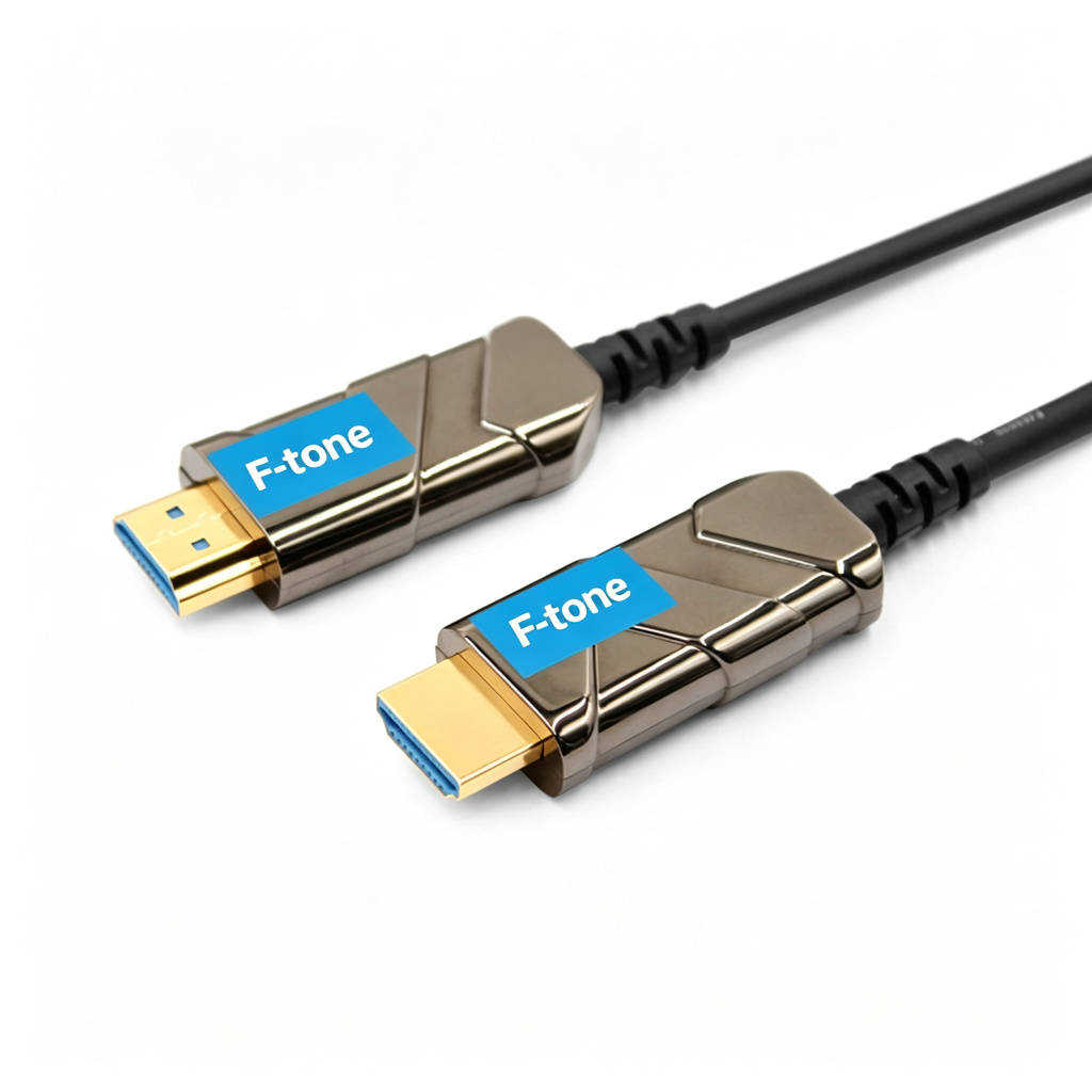 15m (49ft) Ultra strong 4K at 60Hz and 18Gbps AOC Fiber Optic HDMI Cable
