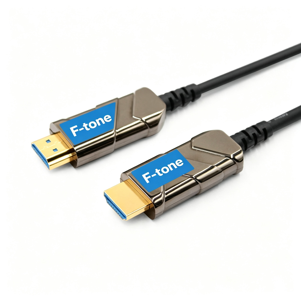 20m (66ft) Ultra strong 4K at 60Hz and 18Gbps AOC Fiber Optic HDMI Cable