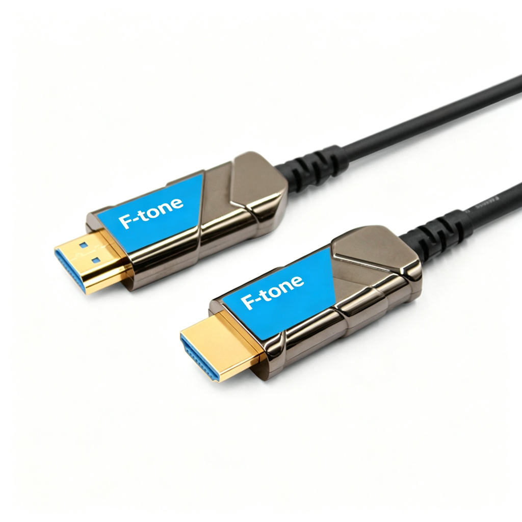 25m (82ft) Ultra strong 4K at 60Hz and 18Gbps AOC Fiber Optic HDMI Cable