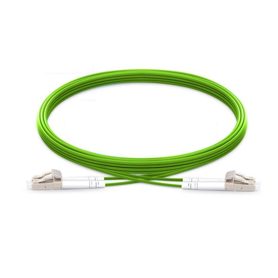 1m(3ft)LC UPC 至 LC UPC 单工 OM5 多模宽带 2.0mm 光纤跳线
