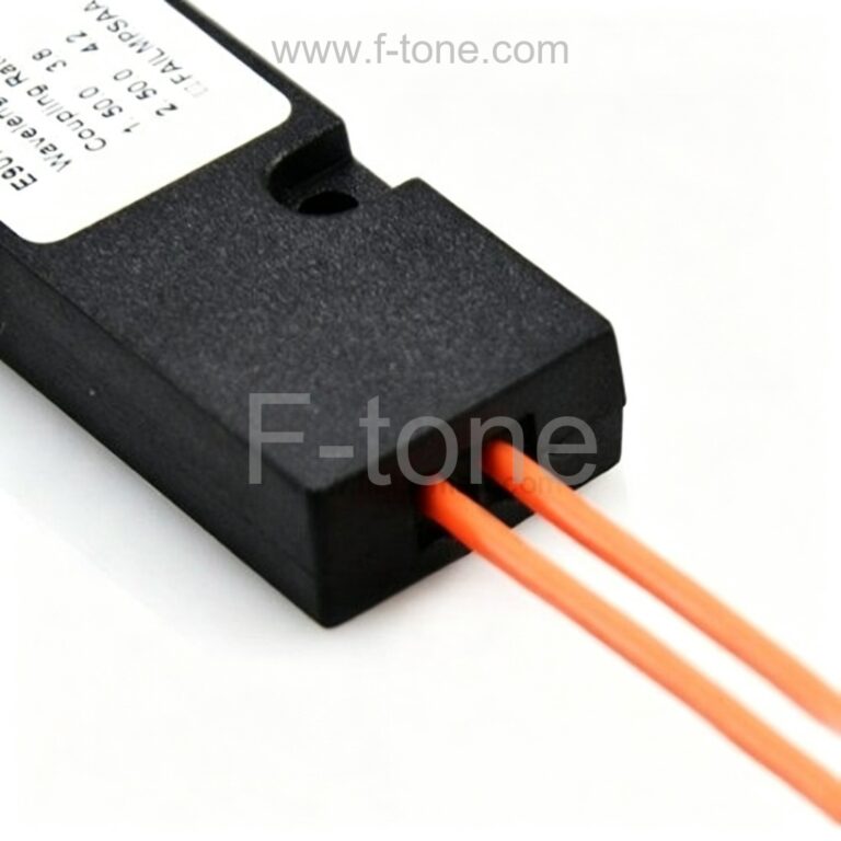 1x2FBT多模单窗口光纤分路器,带ABS盒