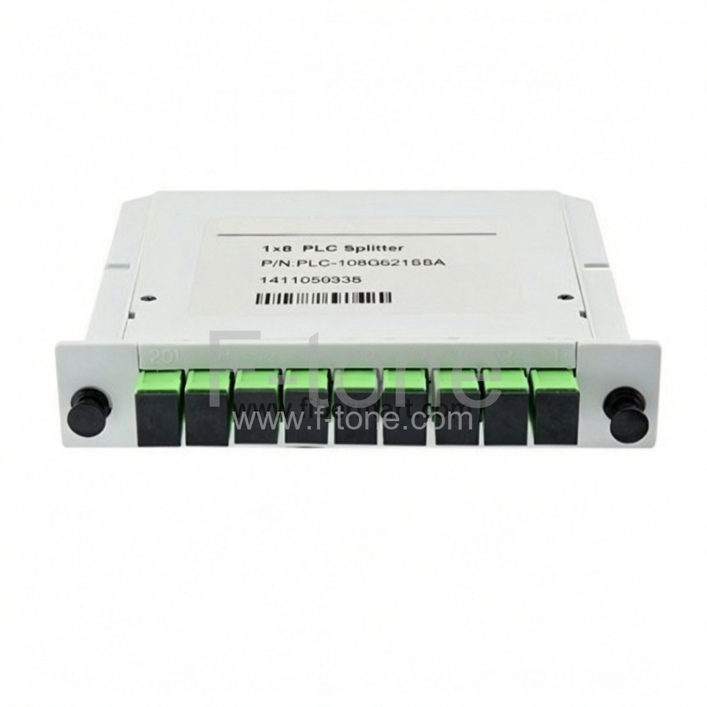 迷你插入式1x8光纤PLC分路器