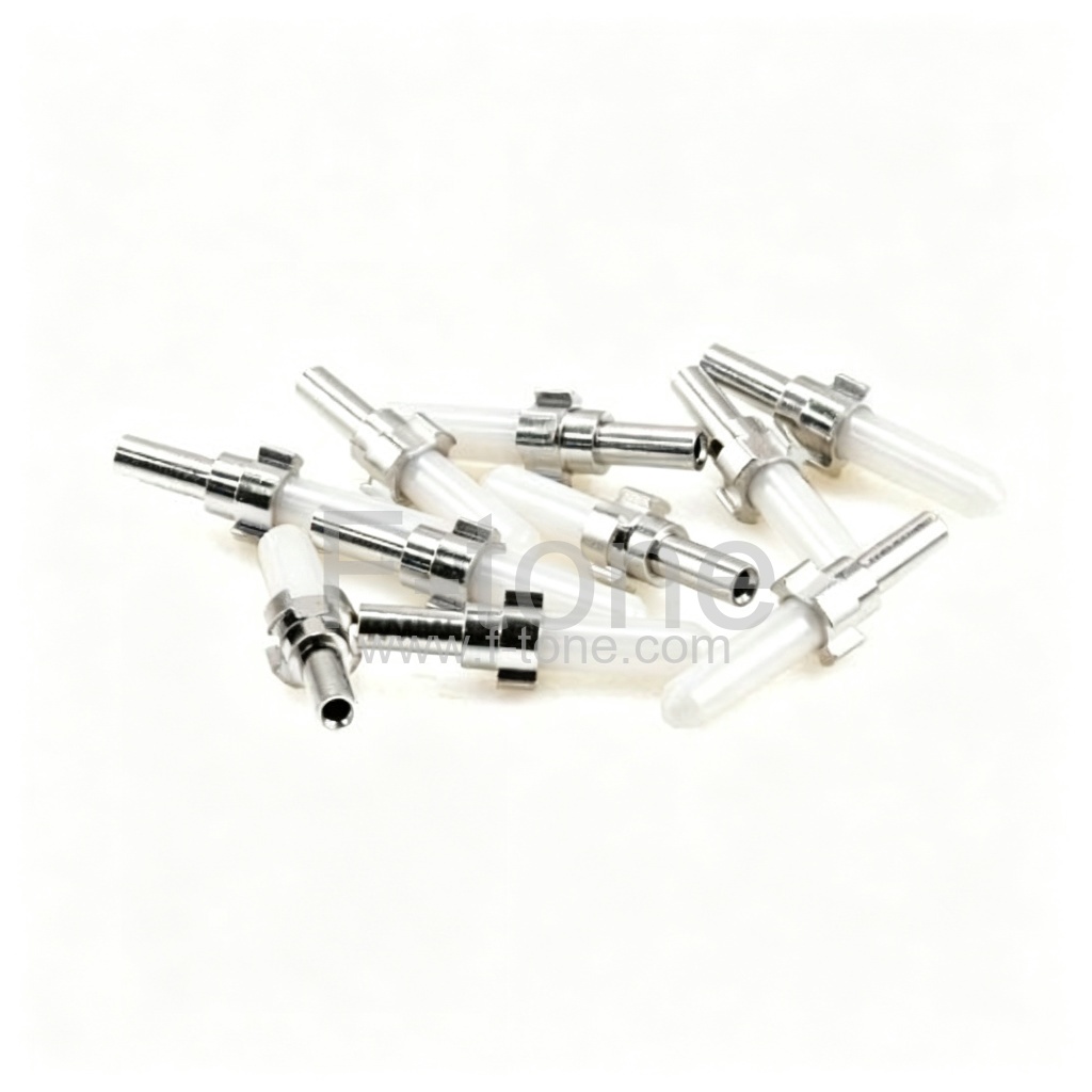 2.5mm OD单模陶瓷插芯,带法兰,适用于SC光纤连接器1.0um