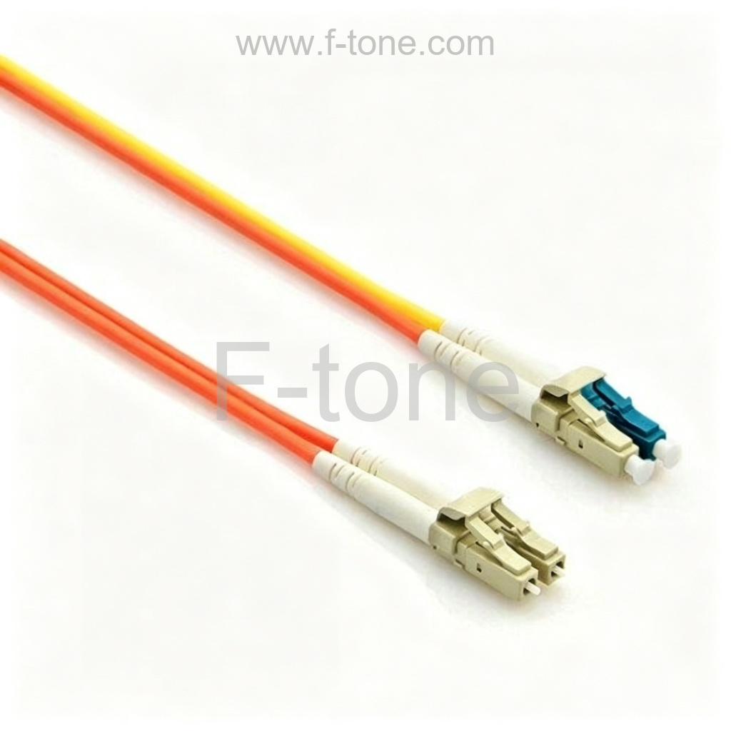2米 LC 转 LC OM1 模式转换光纤跳线
