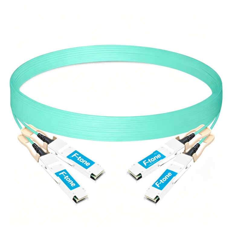 200G QSFP56 SR4 to 2xQSFP28 SR2 AOC Transceiver