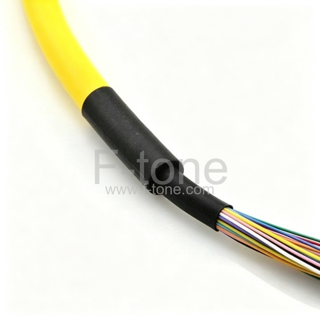 24芯0.9mm 9/125单模LC/SC/ST/FC束状尾纤