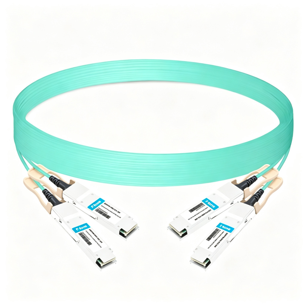 2QSFP56-200G-AOC-30M 30m (98ft) 2x200G QSFP56 to 2x200G QSFP56 PAM4 Breakout Active Optical Cable