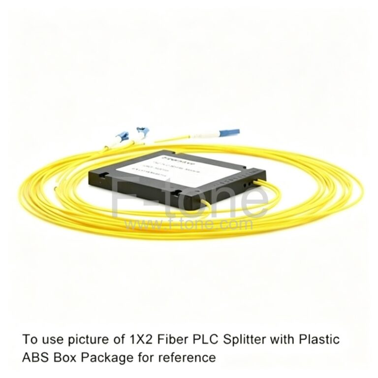 2×32光纤PLC分路器,带塑料ABS盒封装