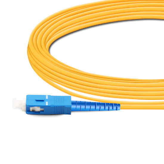 10m (33ft) Simplex OS2 Single Mode SC UPC to SC UPC LSZH Fiber Optic Cable