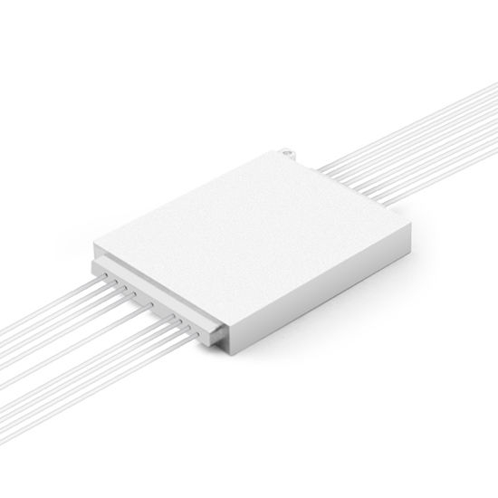 Passive CCWDM Single Fiber Wavelengths Mux Aluminum Box Module 8CH 16 Wavelengths (TX: 1270/1310/1350/1450/1490/1530/1570/1610nmnm RX: 1290/1330/1370/1430/1470/1510/1550/1590nm)