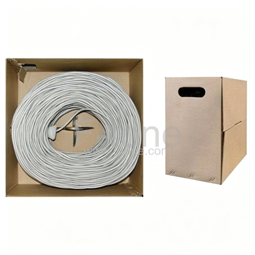 305m散装Cat5E FTP 100MHz网线UTP PVC护套灰色