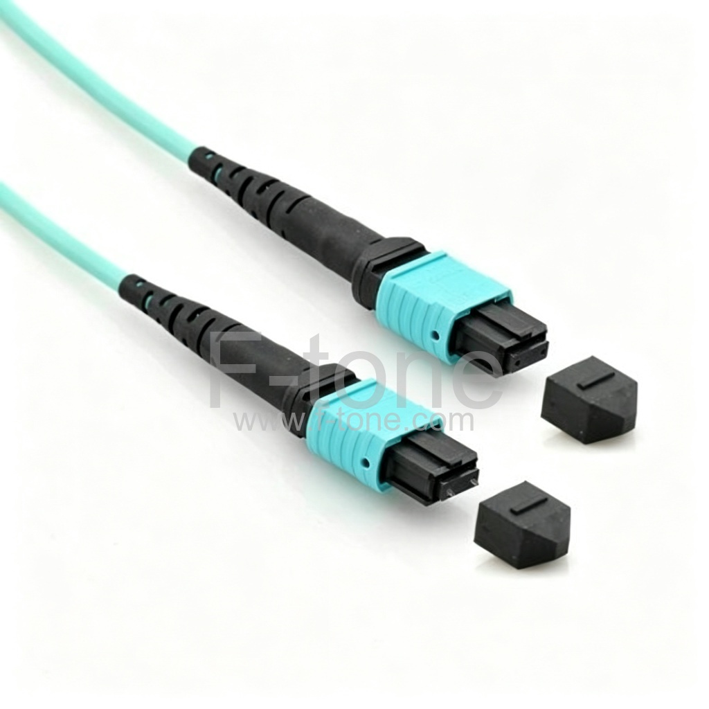 32芯 MTP-32 OM4 多模 32芯每股 MTP 主干光纤跳线 3.0mm LSZH/立管
