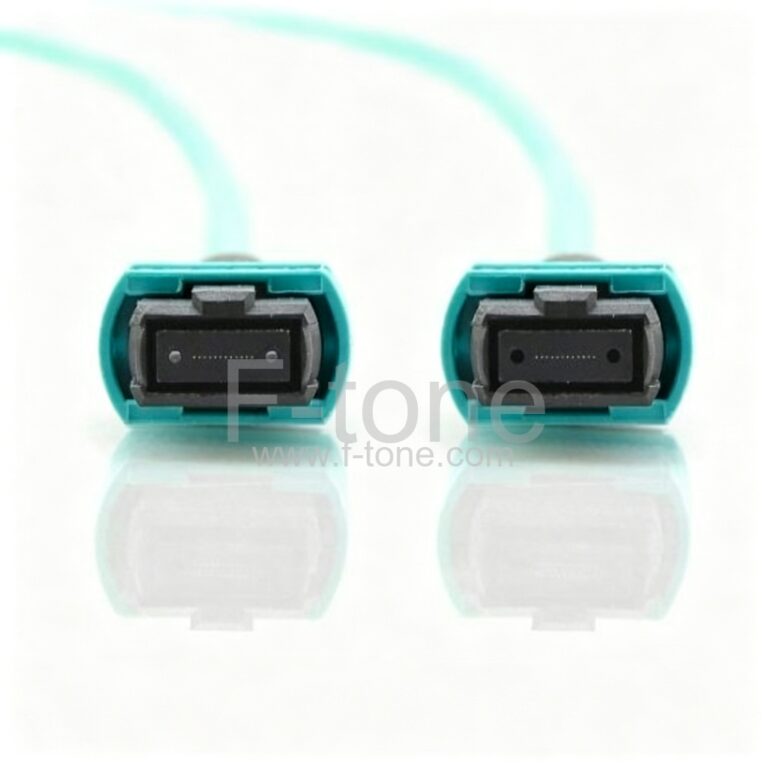 36 芯 OM4 多模 12芯每股 MPO 主干光纤跳线 3.0mm LSZH/Riser