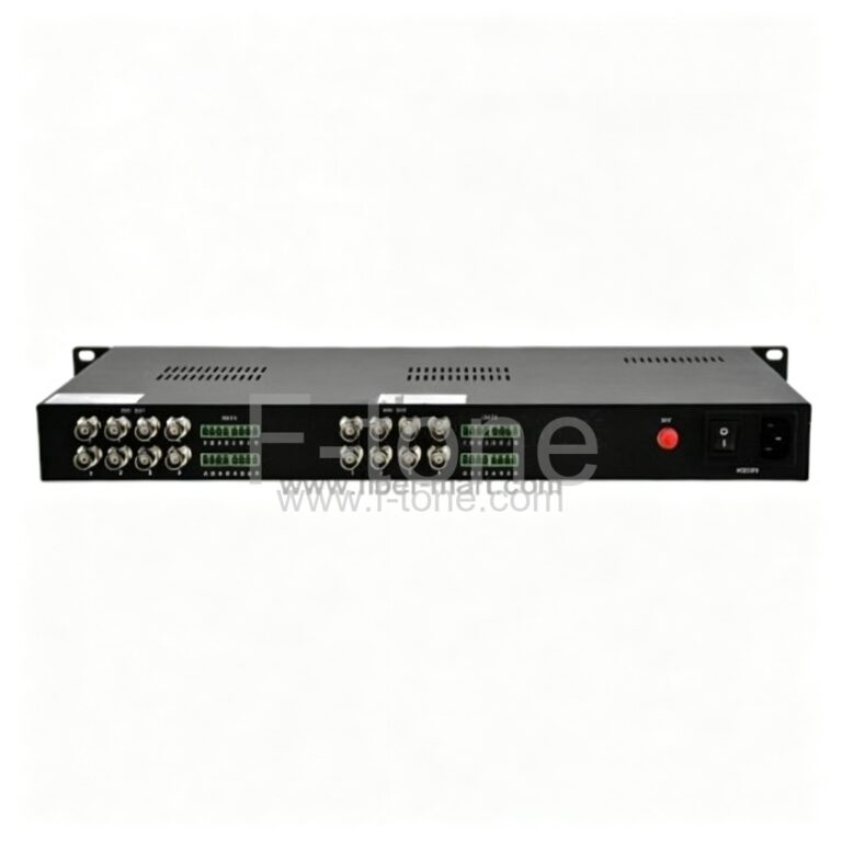 4 路单向 HD-SDI 光纤收发器