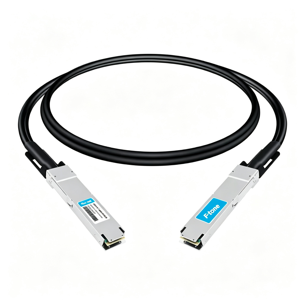 OSFP-FLT-400G-PC1.5M 1.5m (5ft) 400G OSFP to OSFP PAM4 Passive Direct Attached Cable, Flat top on one end and Flat top on other
