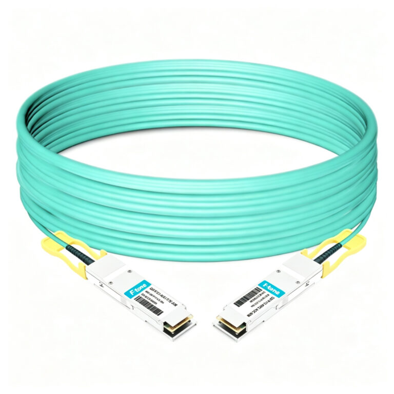 QSFP112-400G-AOC-10M 60m (197ft) 400G QSFP112 to QSFP112 Active Optical Cable