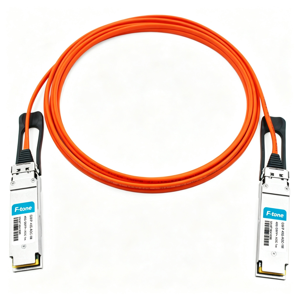 QSFP-40G-AOC-1M 1m (3ft) 40G QSFP+ to QSFP+ Active Optical Cable