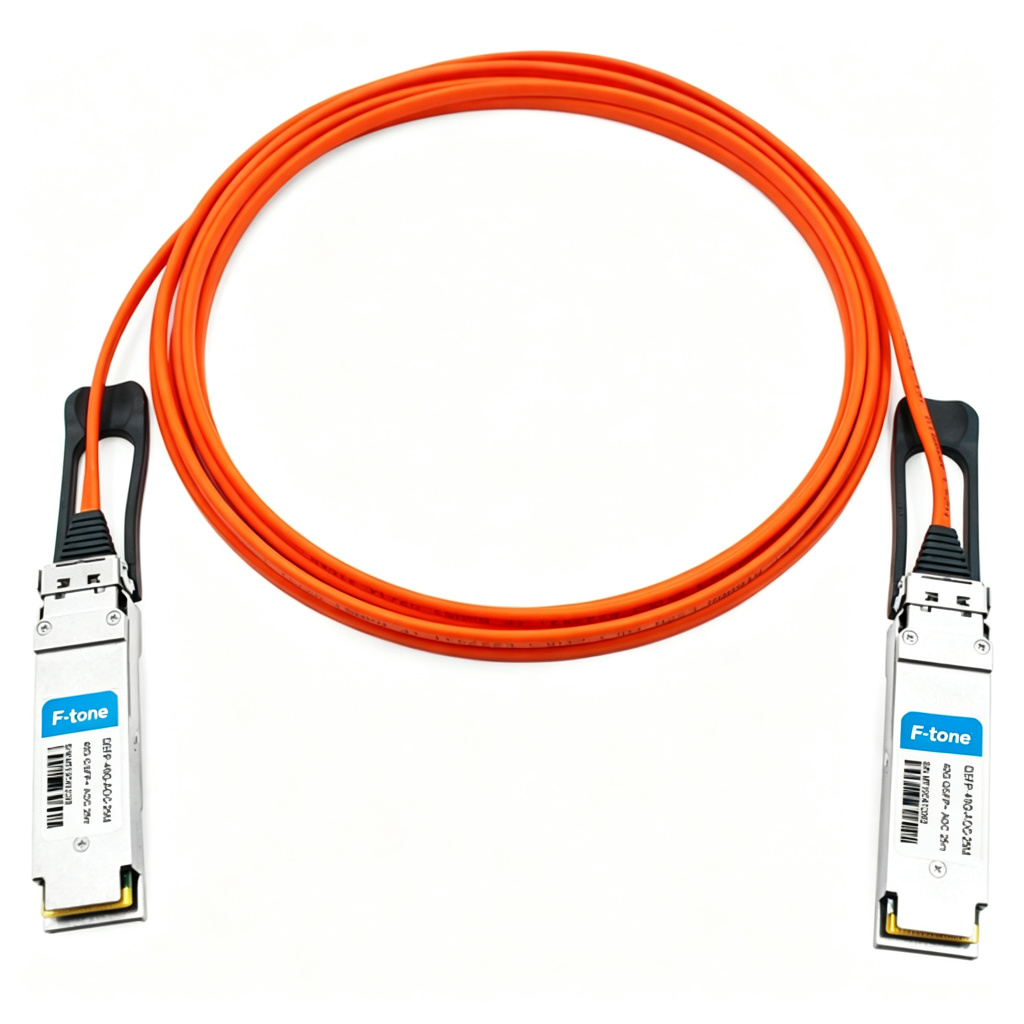 QSFP-40G-AOC-25M 25m (82ft) 40G QSFP+ to QSFP+ Active Optical Cable