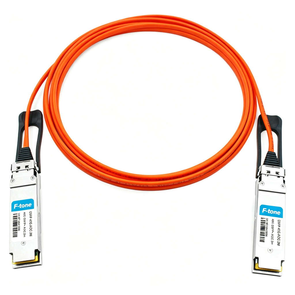 QSFP-40G-AOC-2M 2m (7ft) 40G QSFP+ to QSFP+ Active Optical Cable