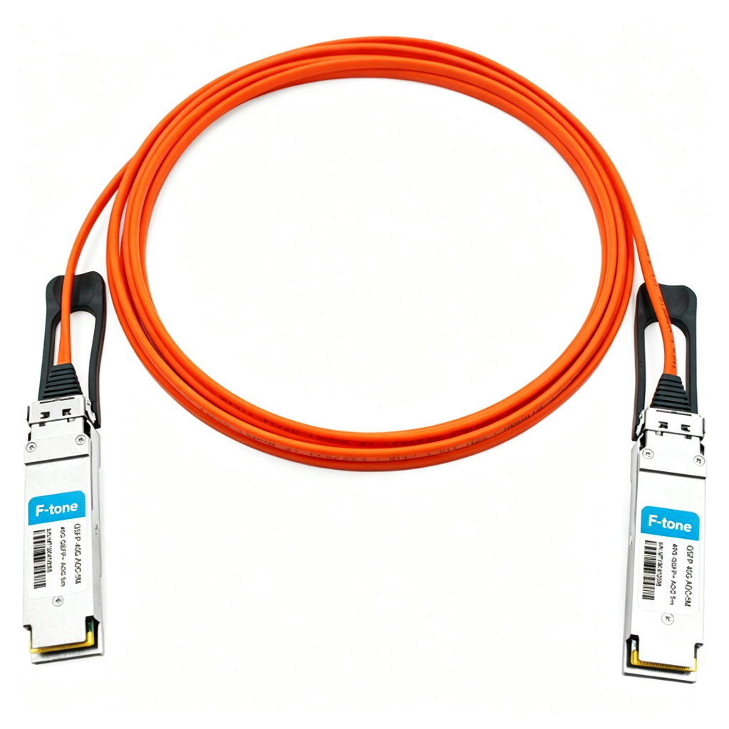 QSFP-40G-AOC-5M 5m (16ft) 40G QSFP+ to QSFP+ Active Optical Cable