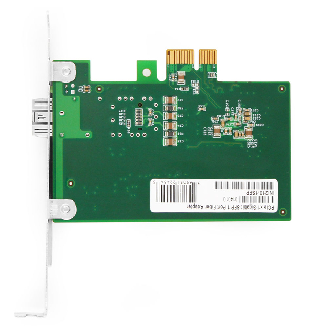 Intel® I210 F1 Single Port Gigabit SFP PCI Express x1 Ethernet Network Interface Card PCIe v2.1