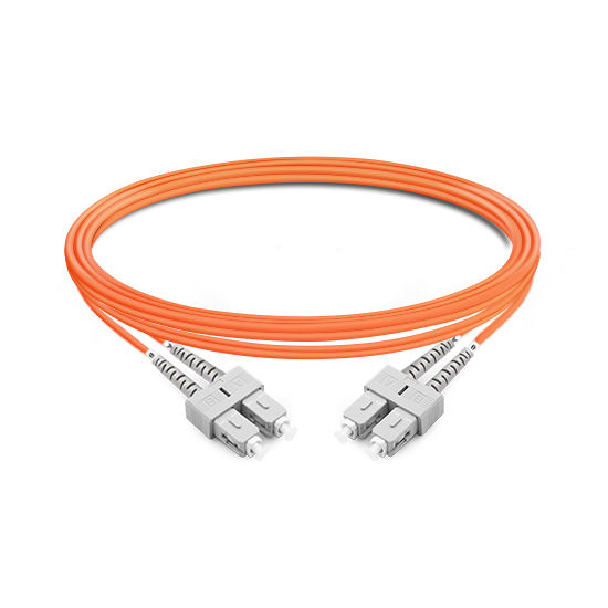 1m (3ft) Duplex OM2 Multimode SC UPC to SC UPC LSZH Fiber Optic Cable