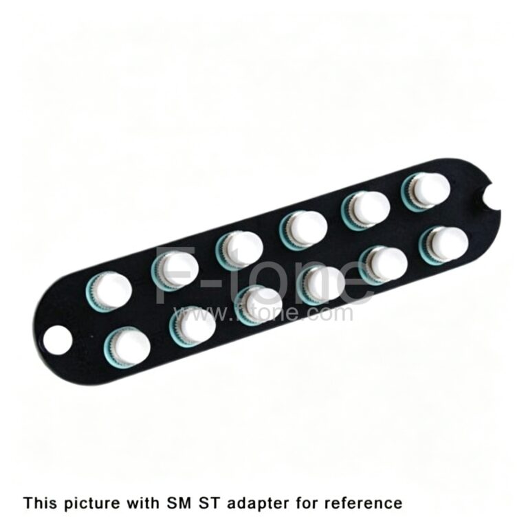 6端口 ST MR Technologies兼容光纤适配器面板 (FAP)