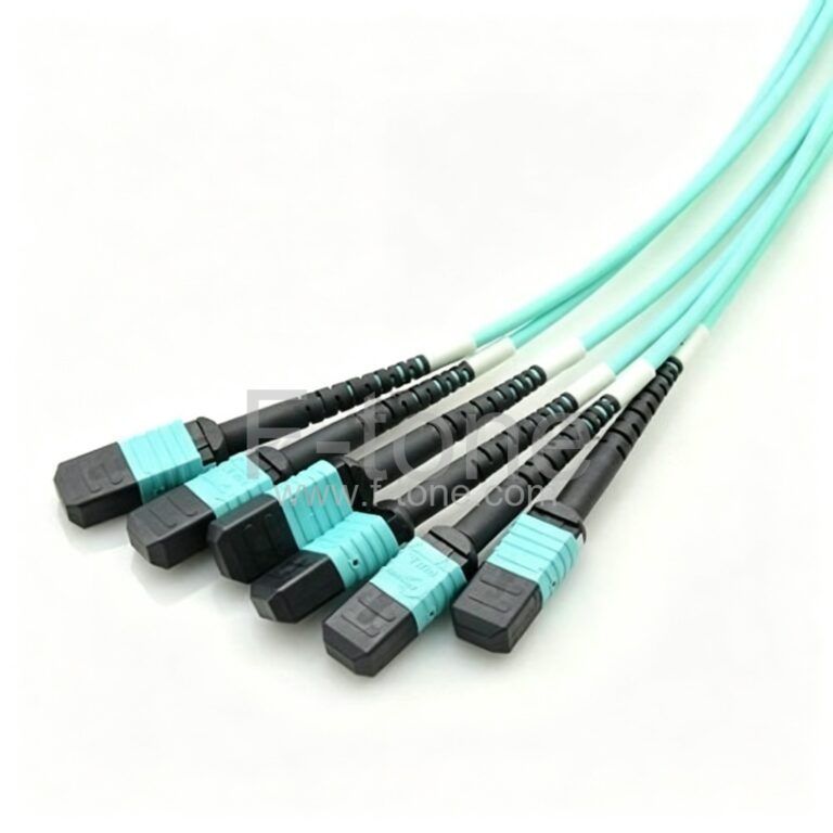 72芯 OM4 多模 12芯每股 MTP 主干光纤跳线 3.0mm LSZH/Riser