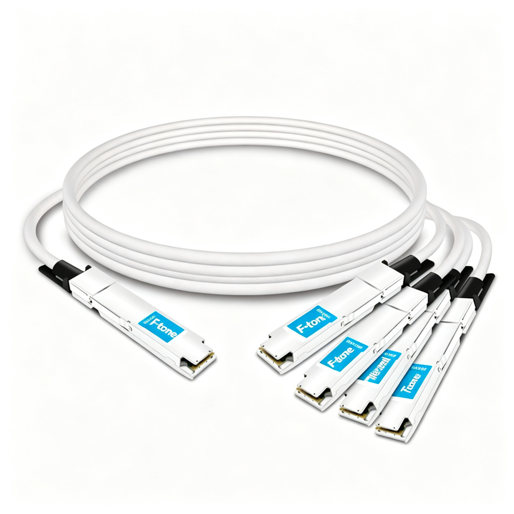 OSFP8-4OSFP2-PC1.5M 1.5m (5ft) 800G InfiniBand NDR Twin-port OSFP to 4x200G OSFP Breakout DAC