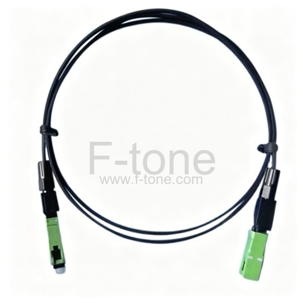 单模 9/125 单芯光纤跳线 FTTH 室内电缆 KFRP G652D PVC
