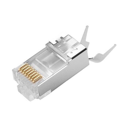 Cat7 RJ45 屏蔽型模块插头（50 个/包）