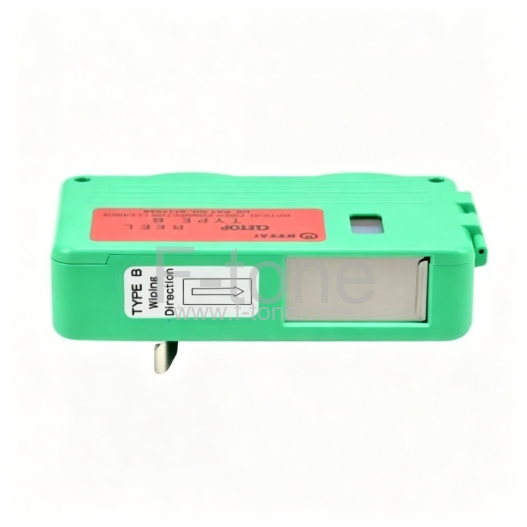 CLETOP-S B型卡带式光纤清洁器 - 用于LC/MPO连接器的白色胶带