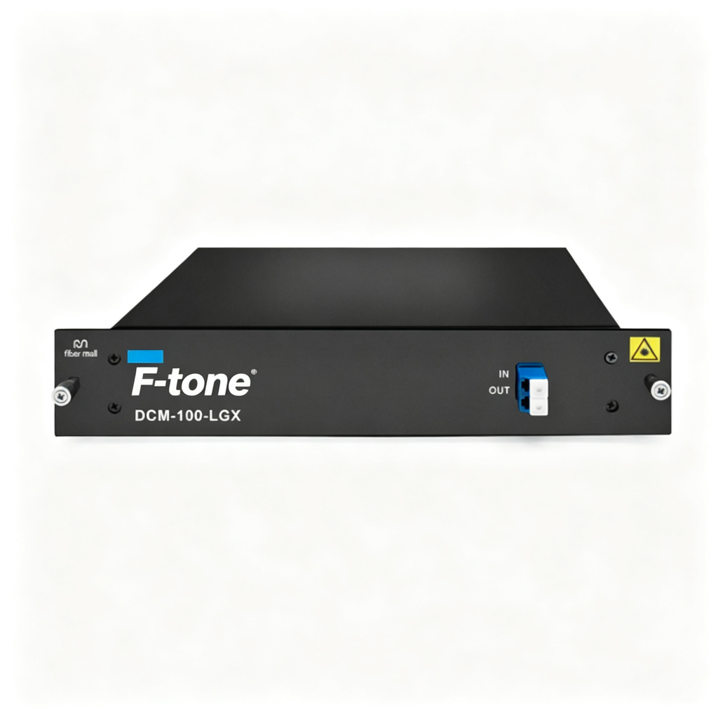 DCM 100km DCF-based Passive Dispersion Compensation Module, 9.5dB Low Loss, LC/UPC Connector