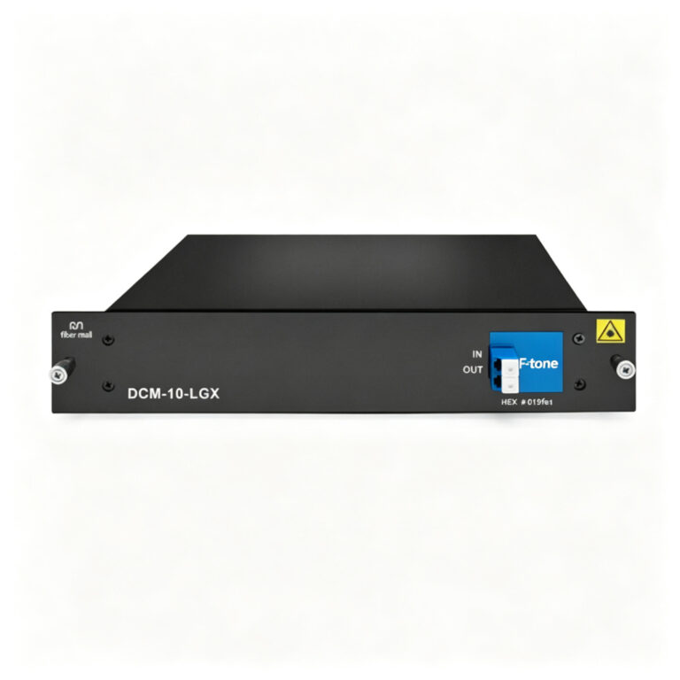 DCM 10km DCF-based Passive Dispersion Compensation Module, 2.6dB Low Loss, LC/UPC Connector
