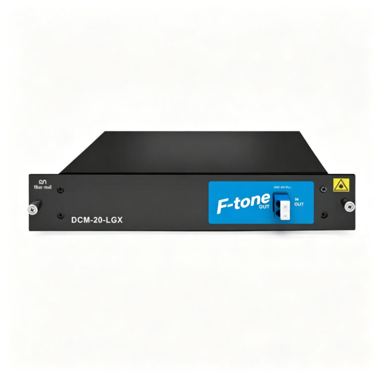 DCM 20km DCF-based Passive Dispersion Compensation Module, 3.5dB Low Loss, LC/UPC Connector