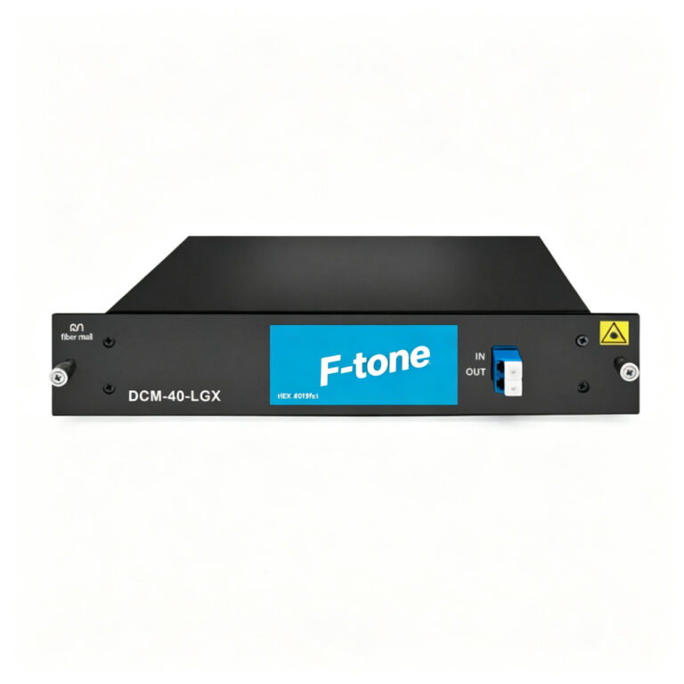 DCM 40km DCF-based Passive Dispersion Compensation Module, 5.2dB Low Loss, LC/UPC Connector